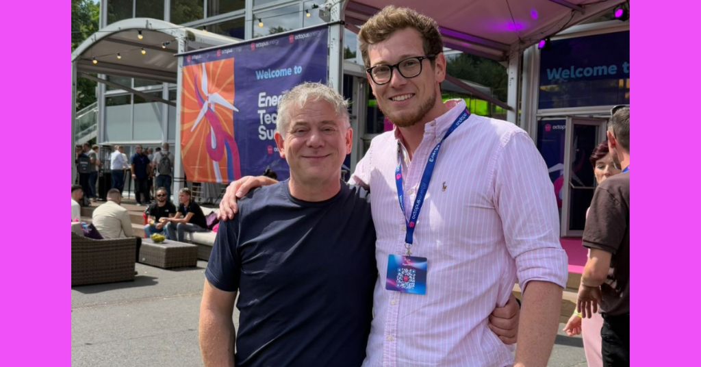 At the Energy Tech Summit (Octopus Energy)